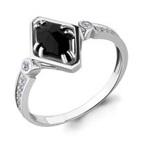 Кольцо из серебра, артикул LV68305АЧ