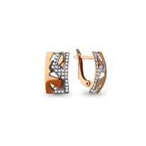 Серьги, артикул LV45250, золото