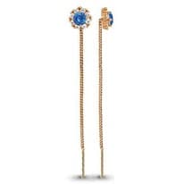 Серьги, артикул LV41024Б, золото