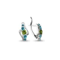 Серьги, серебро, артикул LV4401731