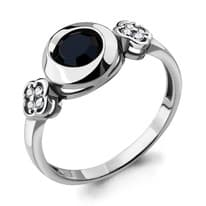 Кольцо из серебра, артикул LV68304АЧ