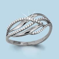 Кольцо из серебра, артикул LV63557А