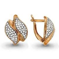 Серьги, золото, артикул LV41993А