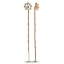 Серьги, золото, артикул LV41024А