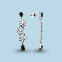 Серьги из серебра, артикул LV4450401А