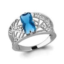 Кольцо, серебро, артикул LV6579893А