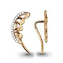 Серьги из золота, артикул LV41281А