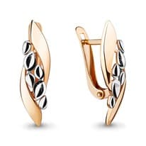 Серьги, артикул LV33625, золото