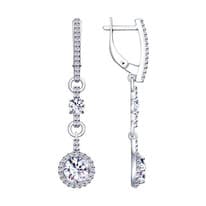 Серьги из серебра