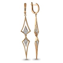 Серьги, золото, артикул LV45467А