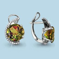 Серьги, артикул LV4422119А, серебро