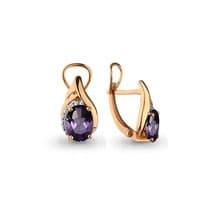 Серьги, артикул LV4475604А, золото