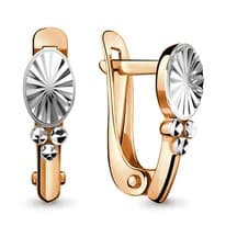 Серьги, артикул LV33415, золото