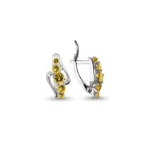 Серьги, серебро, артикул LV4401706
