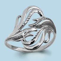 Кольцо из серебра, артикул LV52687