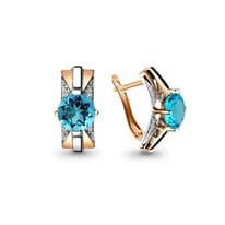 Серьги, артикул LV4493205А, золото