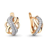 Серьги, золото, артикул LV42167А