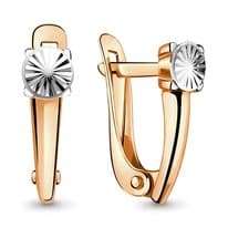 Серьги из золота, артикул LV33414