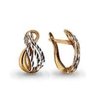 Серьги из золота, артикул LV31508