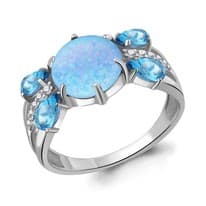 Кольцо из серебра, артикул LV6900497А