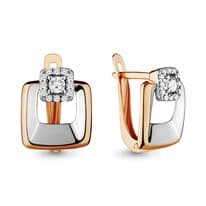 Серьги из золота, артикул LV46642А