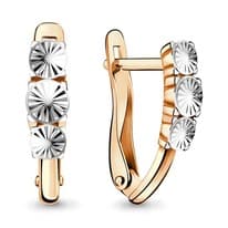 Серьги, золото, артикул LV33413
