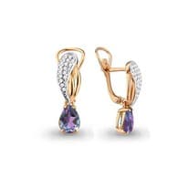 Серьги из золота, артикул LV4475525А