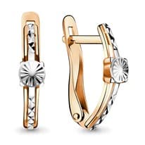 Серьги, артикул LV33412, золото