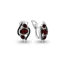 Серьги из серебра, артикул LV4474603Ч