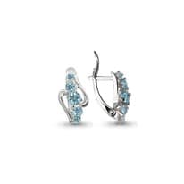Серьги, серебро, артикул LV4401702