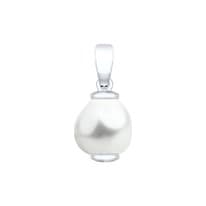 Подвеска из серебра с жемчугом Swarovski