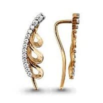 Серьги из золота, артикул LV41274А