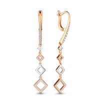 Серьги, артикул LV46269А, золото