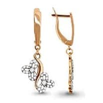 Серьги из золота, артикул LV41607А