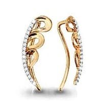 Серьги, артикул LV41273А, золото
