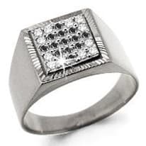Кольцо из серебра, артикул LV61004Ч