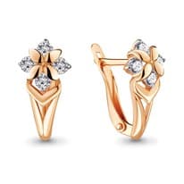 Серьги, золото, артикул LV46636