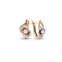 Серьги, золото, артикул LV45382