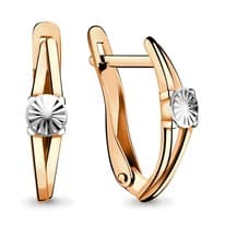 Серьги, артикул LV33409, золото