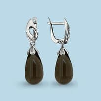 Серьги из серебра, артикул LV4427201А