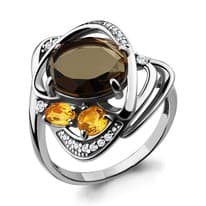 Кольцо из серебра, артикул LV6907580А