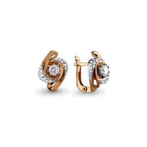 Серьги из золота, артикул LV45381