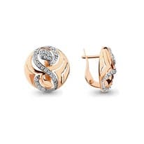 Серьги, артикул LV45224А, золото