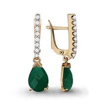Серьги из золота, артикул LV4444909А