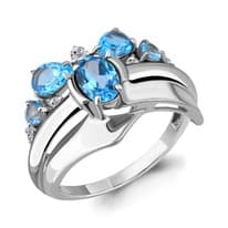 Кольцо из серебра, артикул LV6907405