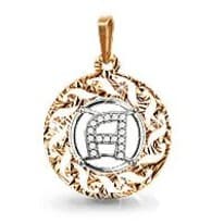 Подвеска из золота, артикул LV21005А
