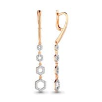Серьги из золота, артикул LV46266А