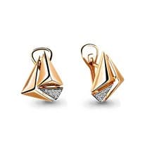 Серьги, золото, артикул LV45956А