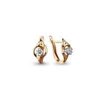 Серьги, артикул LV45380, золото