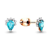 Серьги, артикул LV4497605А, золото